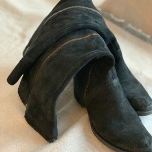 Born Distressed Suede Boots